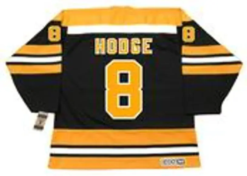 KEN HODGE Boston Bruins 1974 CCM Vintage Throwback NHL Hockey Jersey 