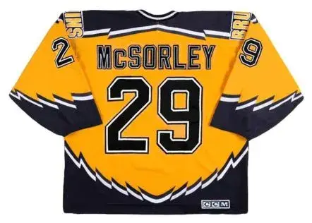 MARTY McSORLEY Boston Bruins 1999 CCM Throwback Alternate NHL Hockey Jersey 
