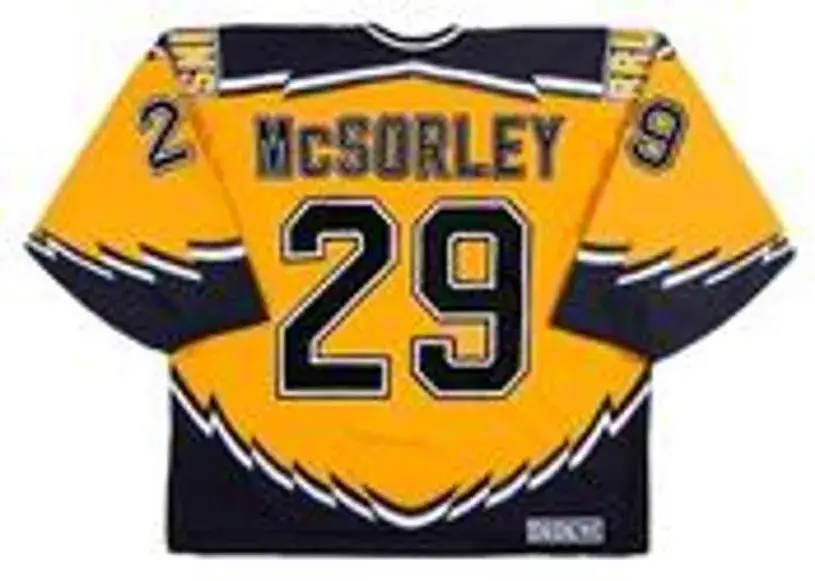 MARTY McSORLEY Boston Bruins 1999 CCM Throwback Alternate NHL Hockey Jersey 