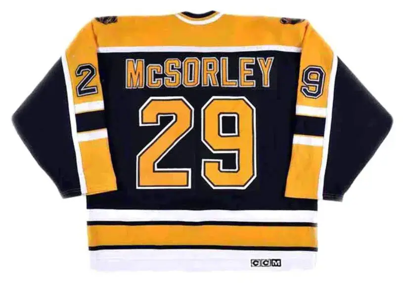 MARTY McSORLEY Boston Bruins 1999 CCM Vintage Away NHL Hockey Jersey 