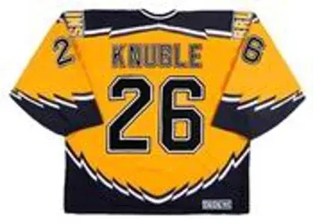 MIKE KNUBLE Boston Bruins 2002 CCM Throwback Alternate NHL Hockey Jersey 