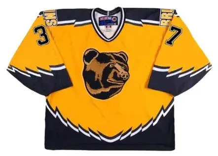 PATRICE BERGERON Boston Bruins 2005 CCM Throwback Alternate NHL Hockey Jersey