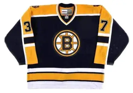 PATRICE BERGERON Boston Bruins 2005 CCM Vintage Home NHL Hockey Jersey