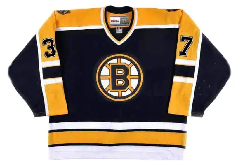 PATRICE BERGERON Boston Bruins 2005 CCM Vintage Home NHL Hockey Jersey