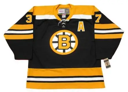 PATRICE BERGERON Boston Bruins 2006 CCM Vintage Throwback NHL Hockey Jersey