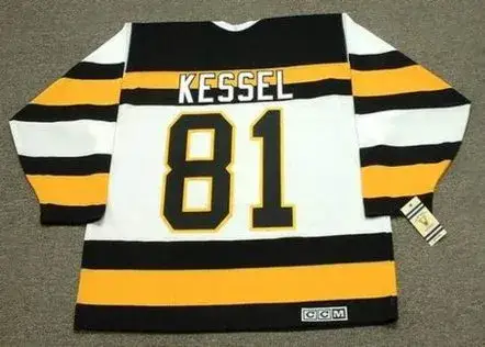 PHIL KESSEL Boston Bruins 1992 CCM Vintage Throwback Home NHL Hockey Jersey 
