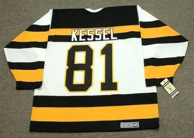 PHIL KESSEL Boston Bruins 1992 CCM Vintage Throwback Home NHL Hockey Jersey 