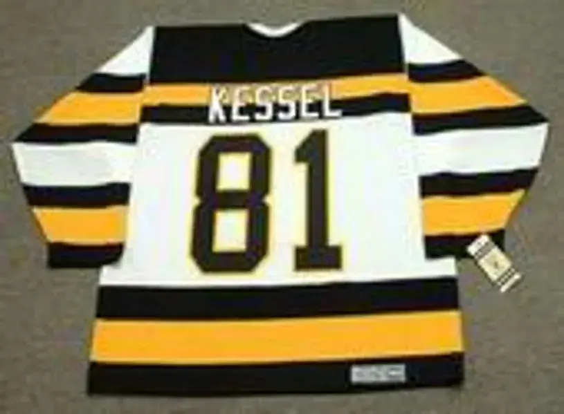 PHIL KESSEL Boston Bruins 1992 CCM Vintage Throwback Home NHL Hockey Jersey 