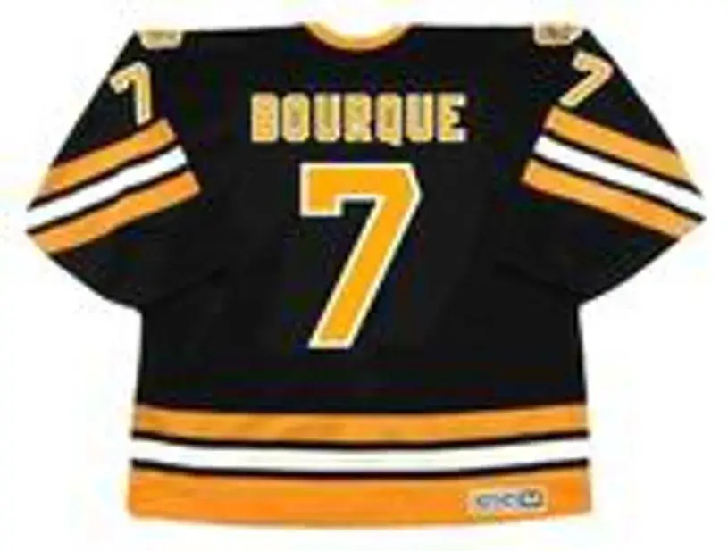 RAYMOND BOURQUE Boston Bruins 1987 CCM Vintage Away NHL Hockey Jersey 