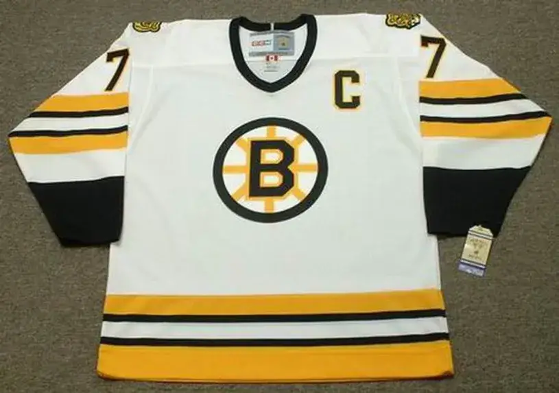 RAYMOND BOURQUE Boston Bruins 1990 Home CCM Throwback NHL Hockey Jersey