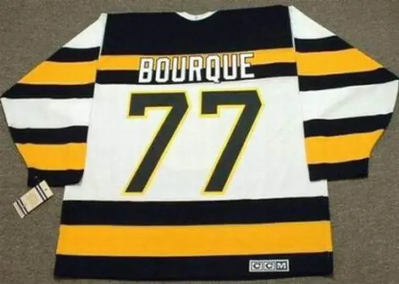 RAYMOND BOURQUE Boston Bruins 1992 CCM Vintage Throwback NHL Hockey Jersey 
