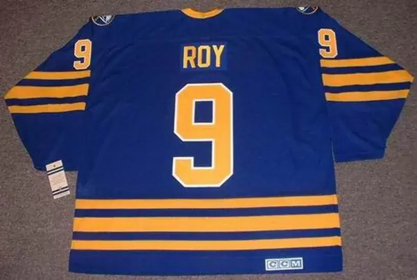 DEREK ROY Buffalo Sabres 2006 CCM Vintage Throwback NHL Hockey Jersey