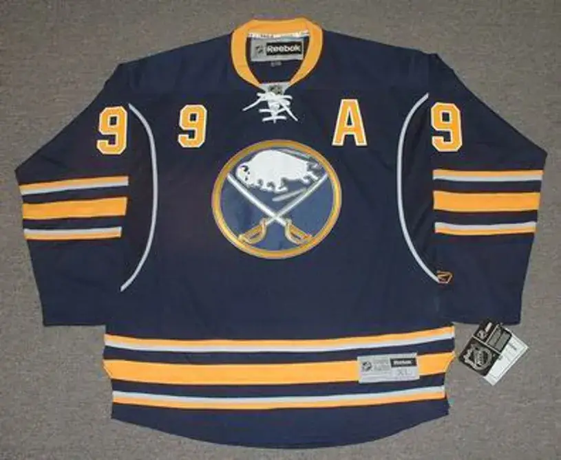 DEREK ROY Buffalo Sabres 2010 REEBOK Throwback NHL Hockey Jersey