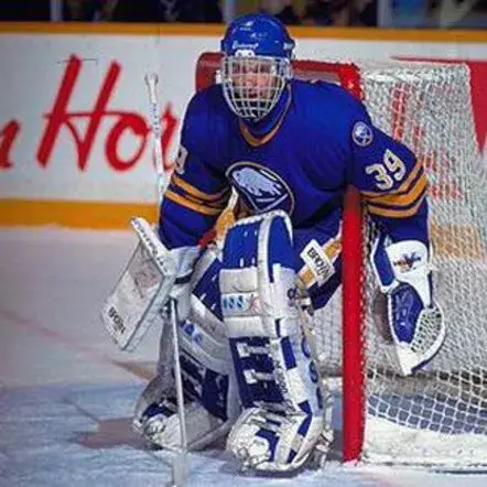 DOMINIK HASEK Buffalo Sabres 1994 Away CCM Vintage Throwback Hockey Jersey 
