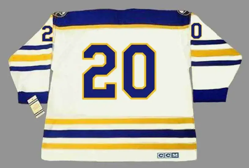 DON LUCE Buffalo Sabres 1974 Home CCM Throwback NHL Hockey Jersey 