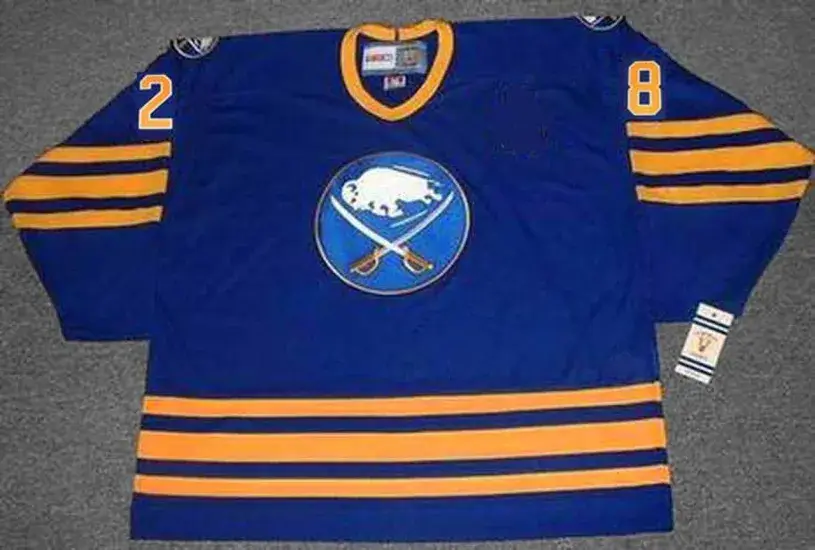 DONALD AUDETTE Buffalo Sabres 1993 CCM Vintage Throwback NHL Hockey Jersey