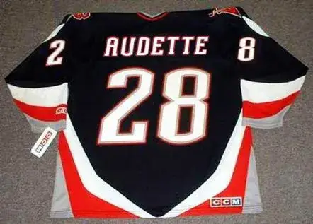 DONALD AUDETTE Buffalo Sabres 1997 CCM Throwback NHL Jersey 