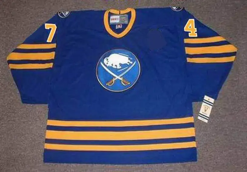 FRENCH CONNECTION Buffalo Sabres 1984 CCM Vintage Throwback Hockey Jersey