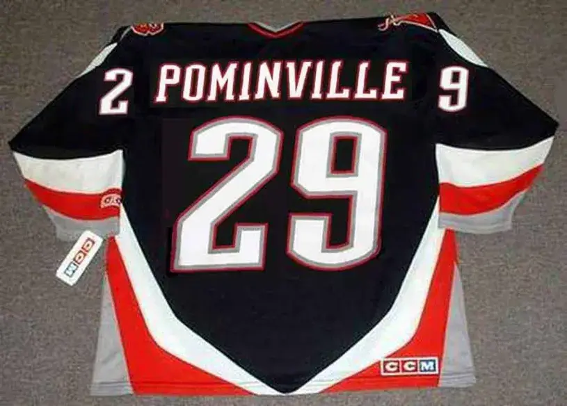JASON POMINVILLE Buffalo Sabres 2005 CCM Throwback NHL Hockey Jersey 