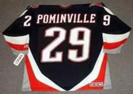 JASON POMINVILLE Buffalo Sabres 2005 CCM Throwback NHL Hockey Jersey 