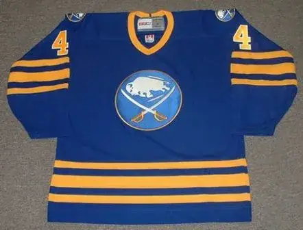 JERRY KORAB Buffalo Sabres 1978 CCM Vintage Throwback NHL Hockey Jersey