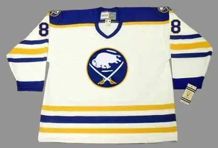JIM LORENTZ Buffalo Sabres 1974 Home CCM Throwback NHL Hockey Jersey