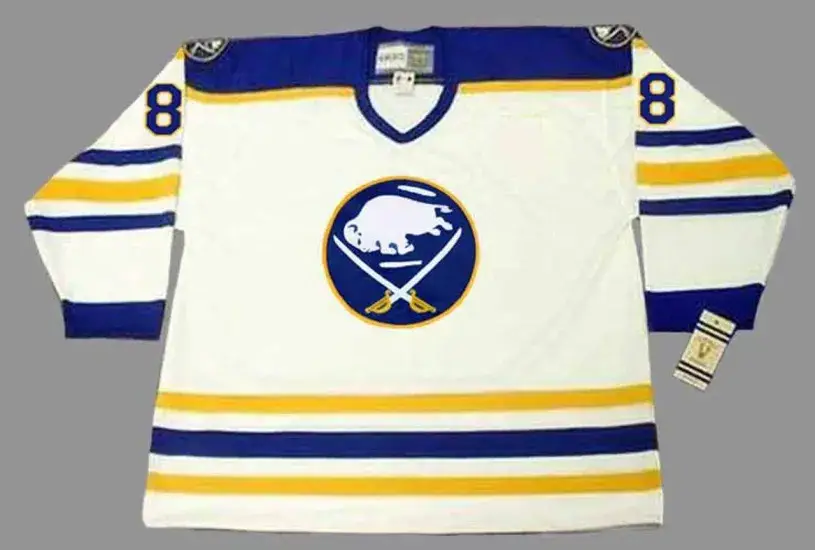 JIM LORENTZ Buffalo Sabres 1974 Home CCM Throwback NHL Hockey Jersey