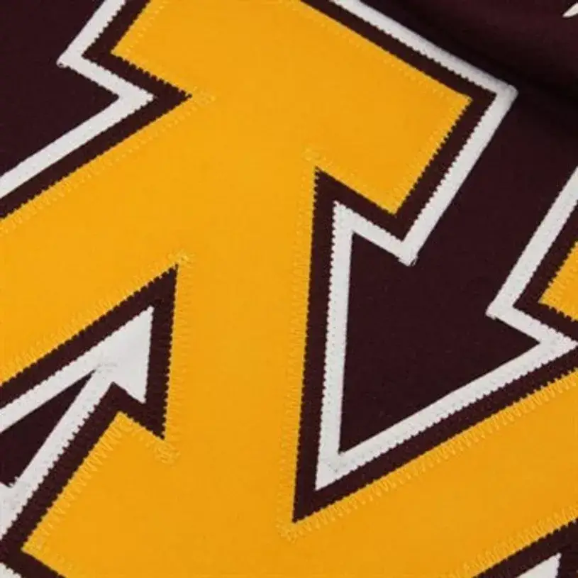 KYLE OKPOSO Minnesota Gophers 2007 NCAA Throwback Hockey Jersey 