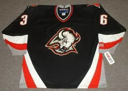 MATTHEW BARNABY Buffalo Sabres 1996 CCM Throwback NHL Jersey