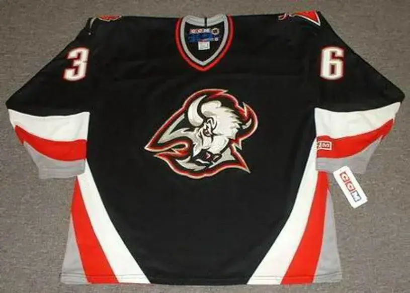 MATTHEW BARNABY Buffalo Sabres 1996 CCM Throwback NHL Jersey