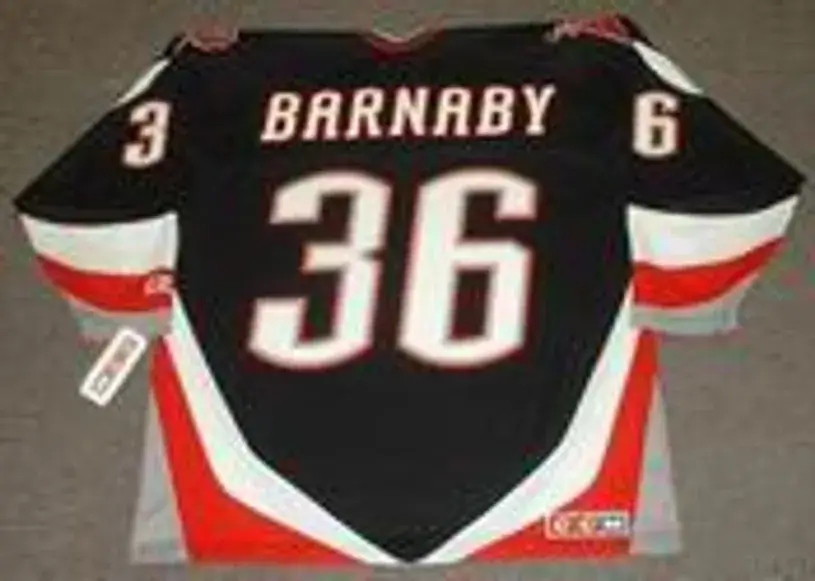 MATTHEW BARNABY Buffalo Sabres 1996 CCM Throwback NHL Jersey 