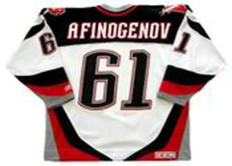 MAXIM AFINOGENOV Buffalo Sabres 2003 Away CCM Throwback NHL Hockey Jersey 