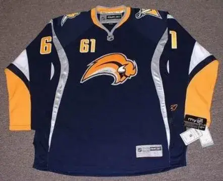 MAXIM AFINOGENOV Buffalo Sabres 2006 REEBOK Throwback NHL Hockey Jersey