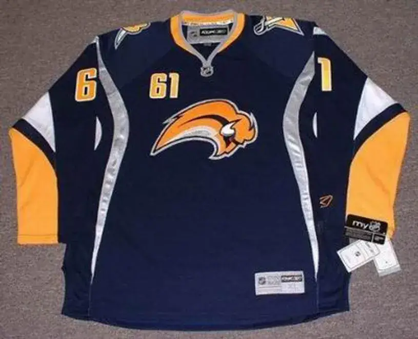MAXIM AFINOGENOV Buffalo Sabres 2006 REEBOK Throwback NHL Hockey Jersey