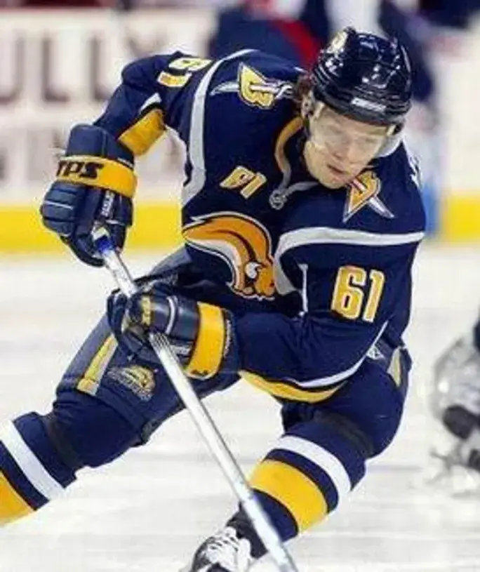 MAXIM AFINOGENOV Buffalo Sabres 2006 REEBOK Throwback NHL Hockey Jersey 