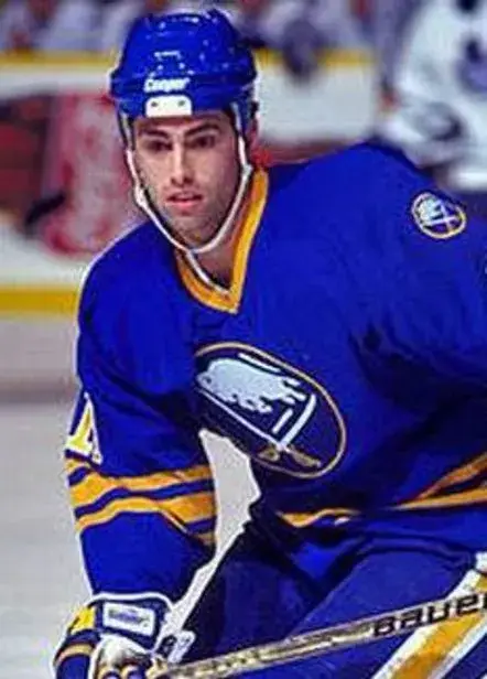MICHAEL PECA Buffalo Sabres 1995 CCM Vintage Throwback Away Hockey Jersey 