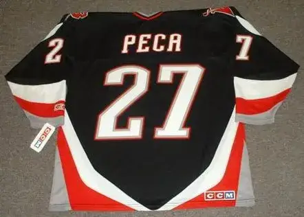 MICHAEL PECA Buffalo Sabres 1999 CCM Throwback NHL Jersey 