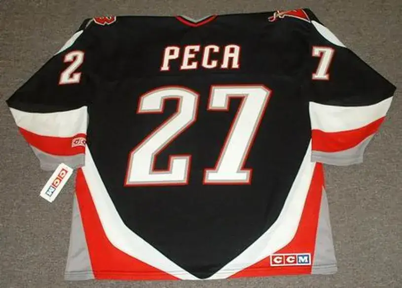 MICHAEL PECA Buffalo Sabres 1999 CCM Throwback NHL Jersey 