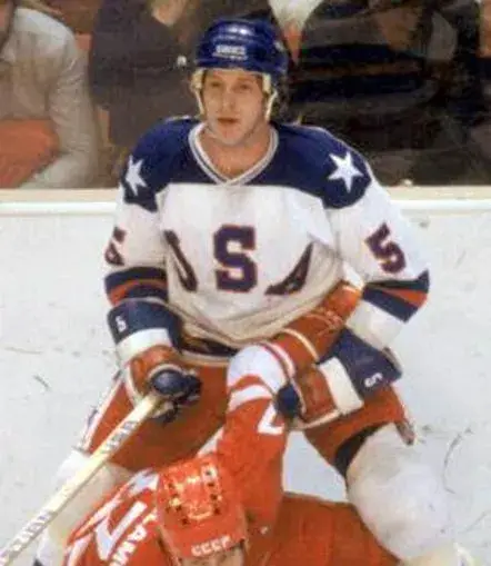 MIKE RAMSEY 1980 USA Olympic Hockey Jersey 