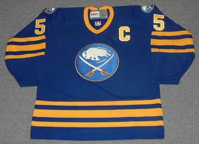 MIKE RAMSEY Buffalo Sabres 1992 CCM Vintage Throwback NHL Hockey Jersey