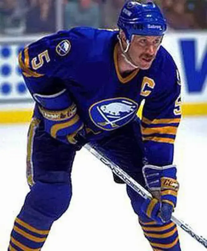 MIKE RAMSEY Buffalo Sabres 1992 CCM Vintage Throwback NHL Hockey Jersey 