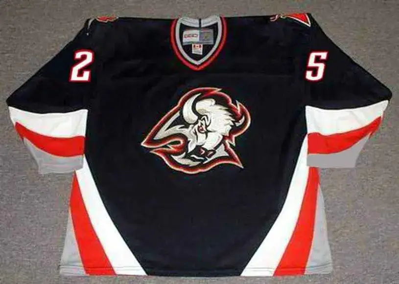 OWEN POWER Buffalo Sabres 1990’s CCM Vintage NHL Throwback Jersey