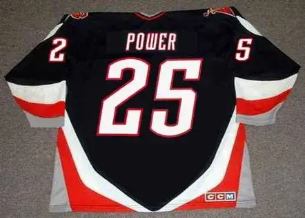 OWEN POWER Buffalo Sabres 1990’s CCM Vintage NHL Throwback Jersey 