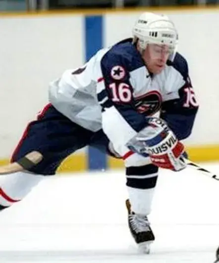 PAT LAFONTAINE 1998 USA Nike Olympic Throwback Hockey Jersey 