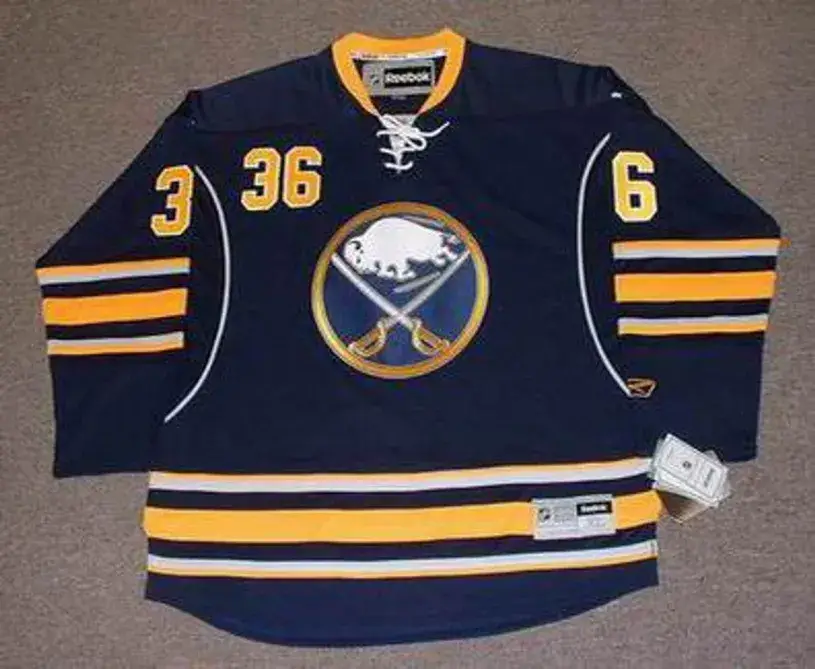 PATRICK KALETA Buffalo Sabres 2010 REEBOK Throwback NHL Hockey Jersey