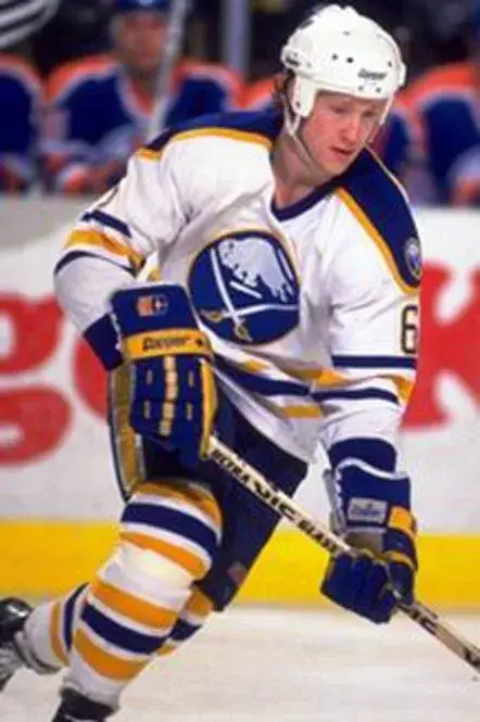 PHIL HOUSLEY Buffalo Sabres 1988 CCM Vintage Throwback Home Hockey Jersey 