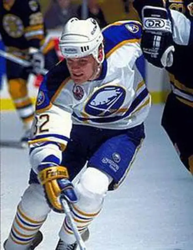ROB RAY Buffalo Sabres 1992 CCM Throwback Home Hockey Jersey 