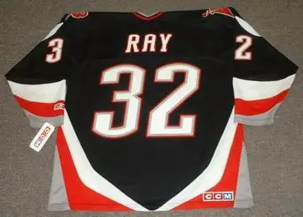 ROB RAY Buffalo Sabres 1999 CCM Throwback Away NHL Hockey Jersey 