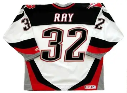 ROB RAY Buffalo Sabres 1999 CCM Throwback Home NHL Hockey Jersey 