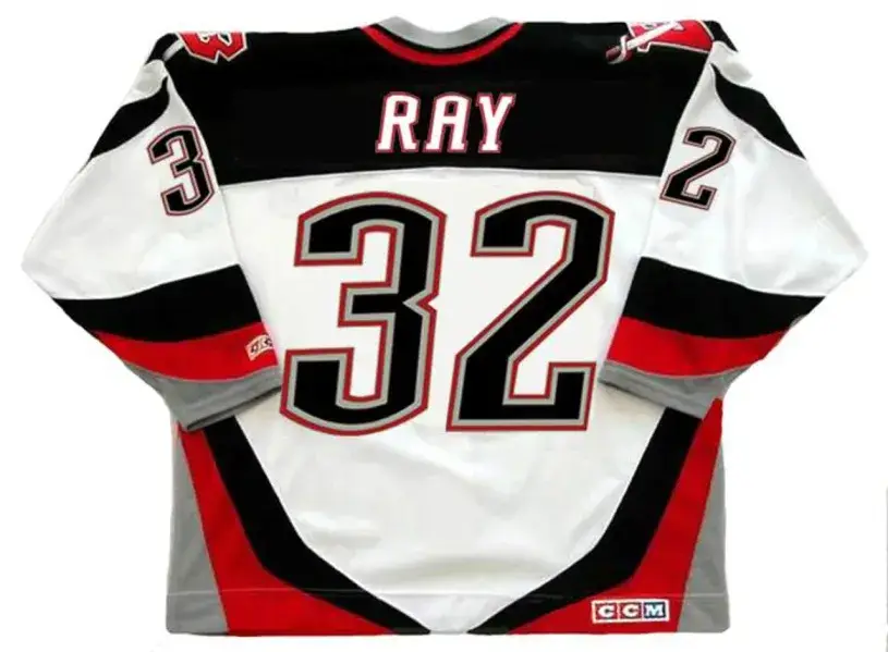 ROB RAY Buffalo Sabres 1999 CCM Throwback Home NHL Hockey Jersey 